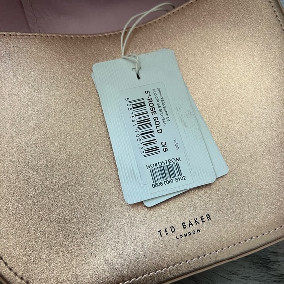 Ted Baker Crossbody bag in rose gold with tags. - Picture 5 of 6